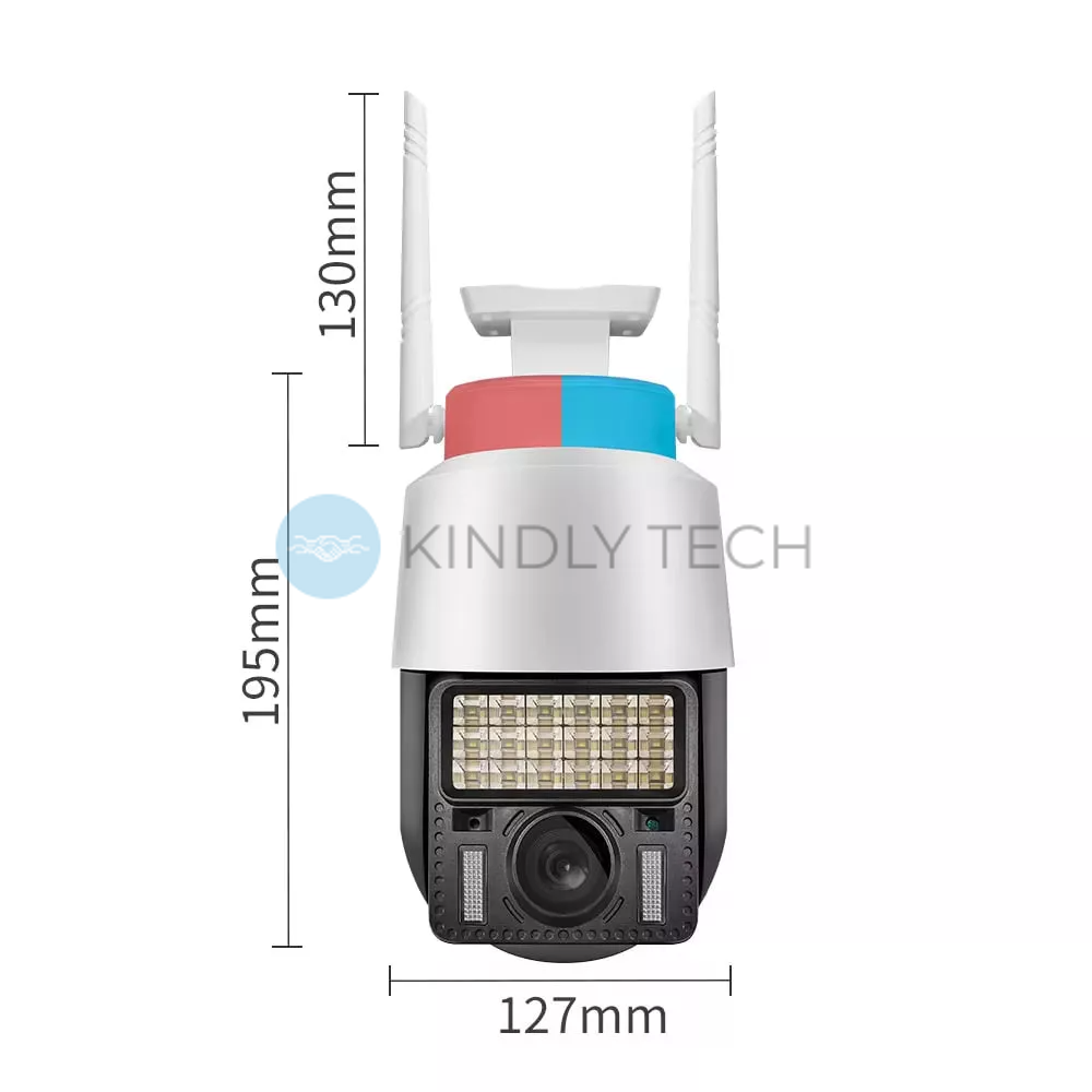 Камера видеонаблюдения IP WiFi Smart Camera 3MP Model: IPC-V380-Q18