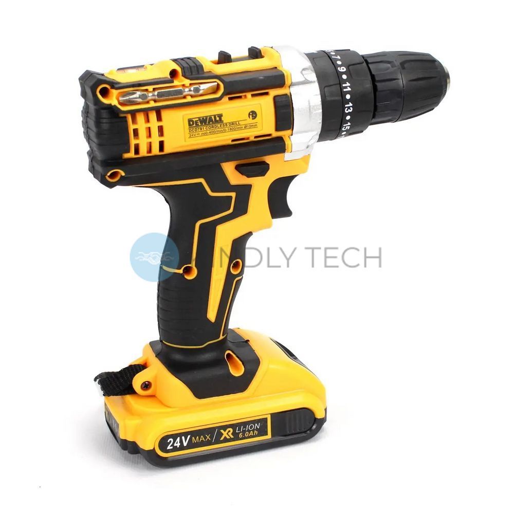 Ударний шуруповерт DeWALT DCD791 (24V, 6AH)