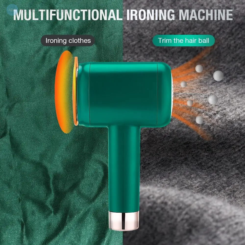 Дорожня компактна праска з машинкою для стрижки катишків 2в1 Multifunctional ironing and trimming machine