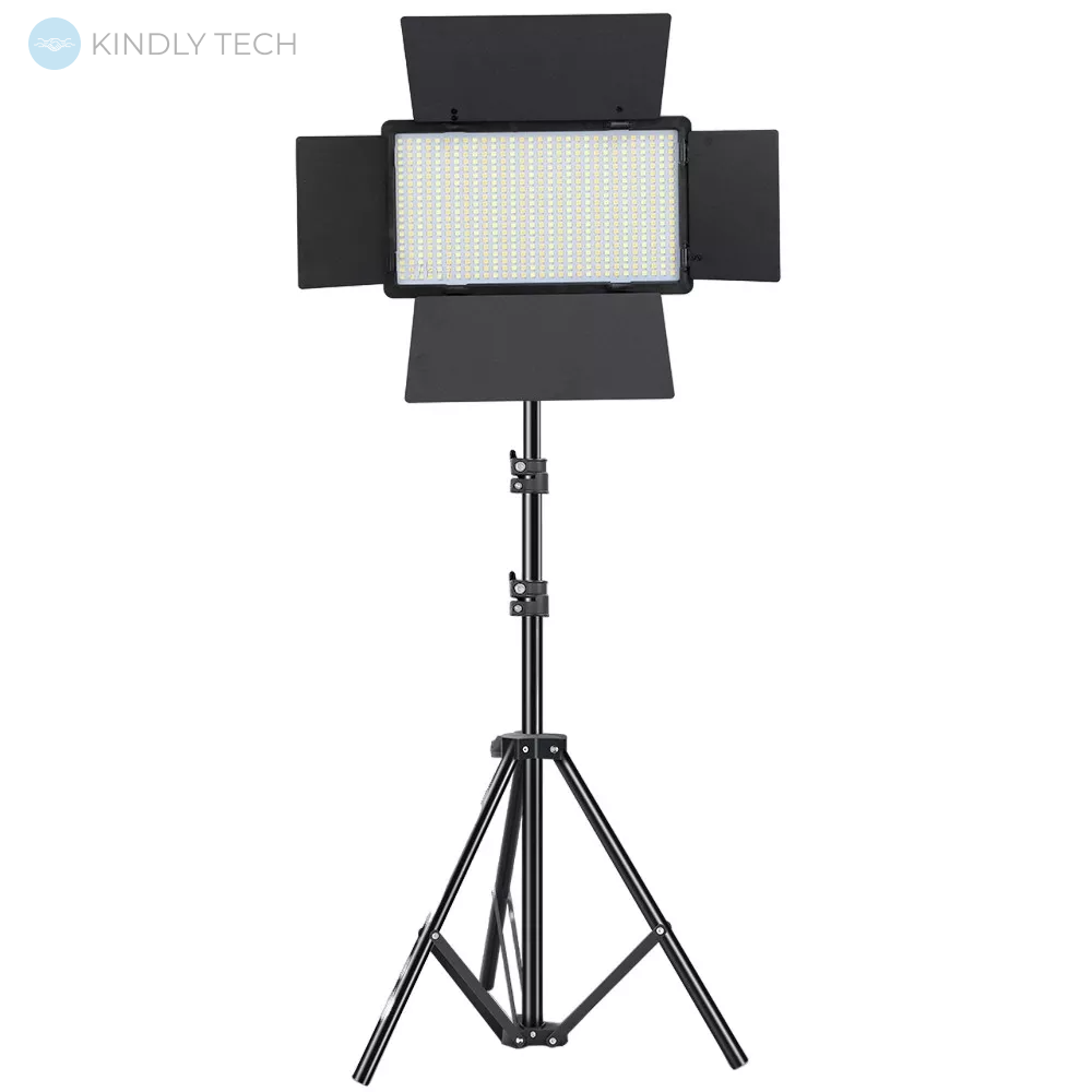 Прямоугольная лампа LED-U800+ Pro (29х17см) - постоянный свет для фото, видео