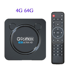 Приставка TV-BOX G96Max W2 4K UltraHD (Android 11 4/64) (WiFi 2.4/5Gz) (Bt 5.0) (USB 2.0/3.0)