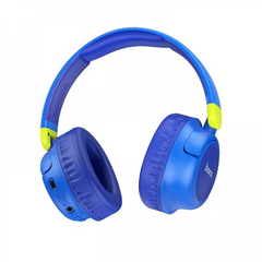 Накладні бездротові навушники Hoco W43 Adventure — Blue