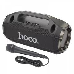 Портативна Bluetooth колонка Hoco HA3 Drum — Black
