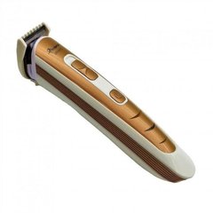 Машинка для стрижки волосся акумуляторна Gemei GM-6113 Gold