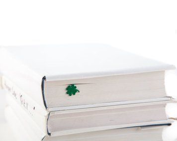 Закладка для книг &laquo;Четырёхлистный клевер&raquo;, Зелёный
