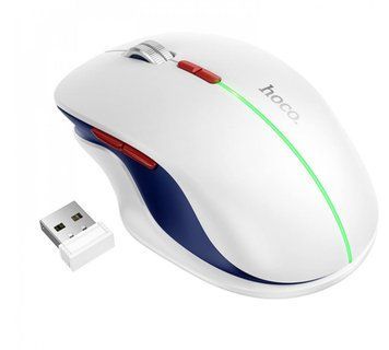 Універсальна Бездротова миша Hoco GM40&mdash; White