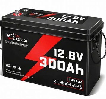 Акумулятор Idzlldi LiFePO₄ 12,8V 300Ah 3840Wh з Smart BMS