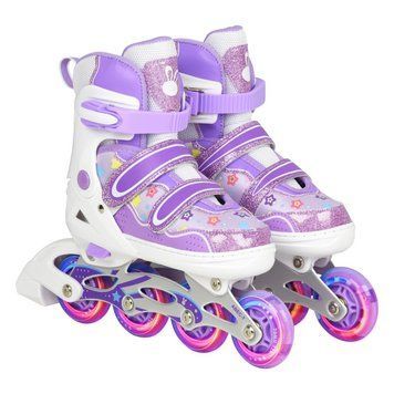 Ролики Inline T-REX, M (34-37), Фіолетовий