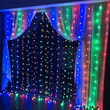 Гірлянда RD-087 Штора 144LED 2m*2m Колір ламп - мікс