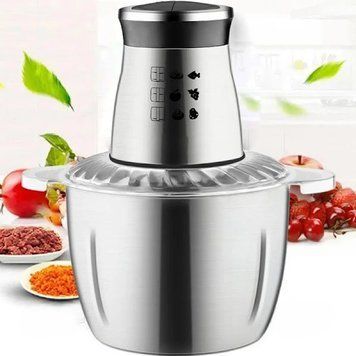 Блендер металевий VOLYYX, Food Processor RS7315 чаша 3л, 1600W Чорний