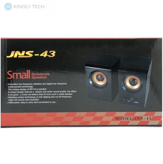 Компьютерные колонки JNS43 USB 2.0