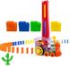 Развивающая игрушка поезд-домино DOMINO Happy Truck 100