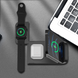 Беспроводное зарядное устройство Qi складное Smart Pro SP3 3в1 Apple Watch/Airpods Pro/iPhone