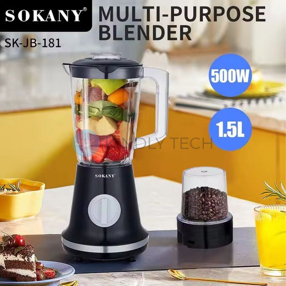 Блендер SOKANY SK-JB-181, 500Вт