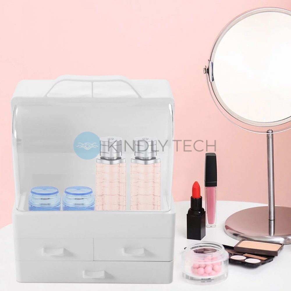 Бокс (органайзер) для хранения косметики Cosmetic Storage Box LD GW 880 белый