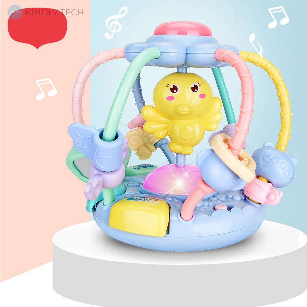Розвиваюча музична іграшка"Курча" Baby Teether Ball