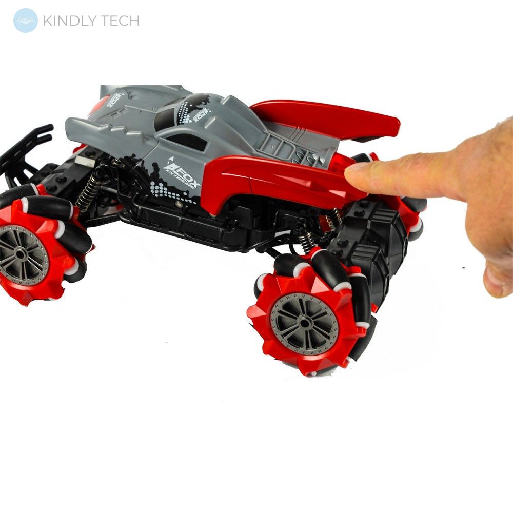 Машинка - перевертиш дистанційного керування Monster Truck зі звуком, управління жестами та пультом