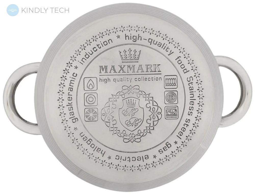 Кастрюля с крышкой Maxmark MK-3701 1,5 л 16 см