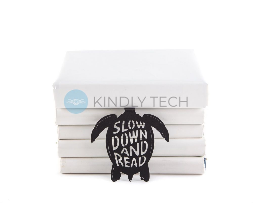 Закладка для книг "Slow down and read".