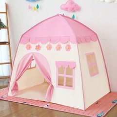 Дитячий ігровий намет у вигляді будиночка Рожевий