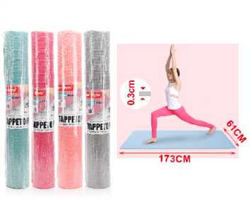 Килимок для йоги Emi Style PVC 173х61см в асортименті