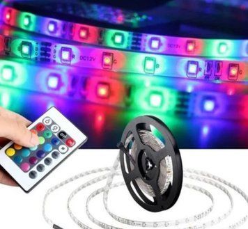 Світлодіодна стрічка RGB 5050 300 LED PVC 5м