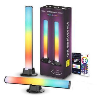 Настільна декоративна лампа ДЕКОР+ з RGB та Bluetooth HA-184