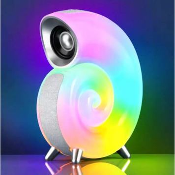 Bluetooth колонка настольная с подсветкой "Улитка", Snail F666