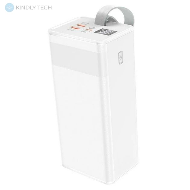 Повербанк Power Bank K-506 с фонариком внешний аккумулятор на 4 разъема 50000 mAh