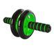 Фитнес колесо для пресса Double wheel Abs health abdomen round Зелёное