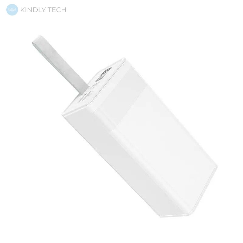 Повербанк Power Bank K-506 із ліхтариком зовнішній акумулятор на 4 роз'єма 50000 mAh