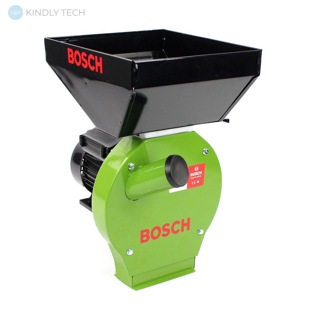 Зернодробилка Bosch BFS 4200 (4.2 кВт, 300 кг/ч) измельчитель зерен