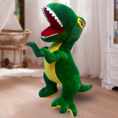 М'яка іграшка плюшевий динозавр, 35 см.