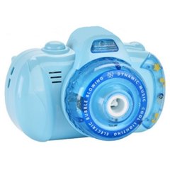 Дитячий фотоапарат для мильних бульбашок Bubble Camera, Blue