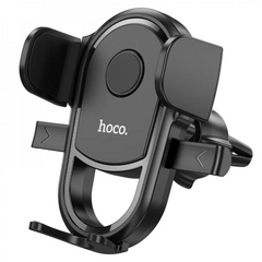 Автомобільний тримач у повітропровід — Hoco H6 Grateful one-button (air outlet) — black