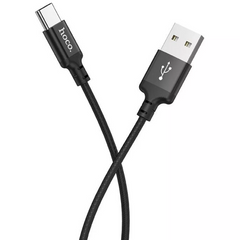 Кабель USB C 2A (1m) — Hoco X14 — Black