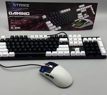 Комплект XSTRIKEX‑1011 Клавиатура + Мышь RGB USB