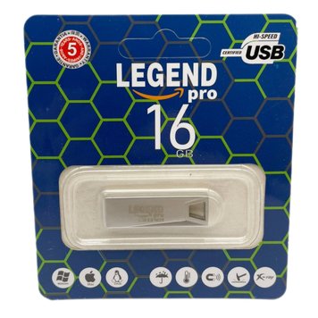 Флешка в ударостойком корпусе LEGEND PRO 16GB для компьютера и ноутбука