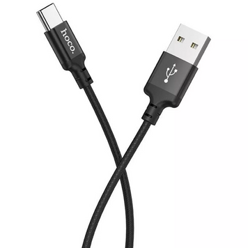 Кабель USB C 2A (1m) &mdash; Hoco X14 &mdash; Black