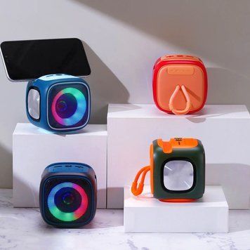 Колонка портативная Bluetooth TG359 RGB/FM/TWS, в ассортименте