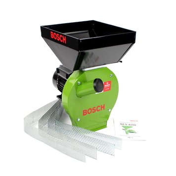 Зернодробилка Bosch BFS 4200 (4.2 кВт, 300 кг/ч) измельчитель зерен