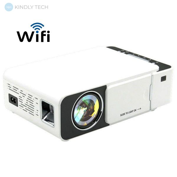 Проектор Everycom T5 LED WiFi Full HD, Белый