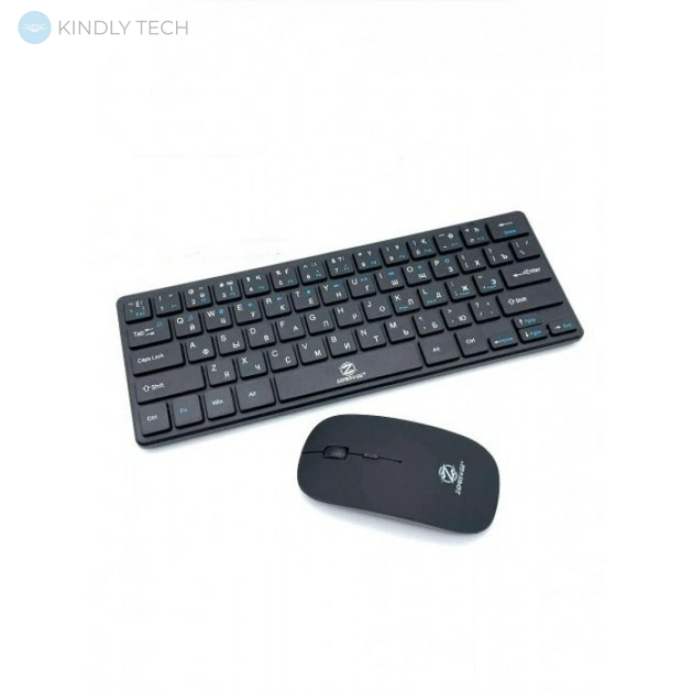 Бездротова клавіатура та миша комплект бездротовий для комп'ютера Zornwee G1000