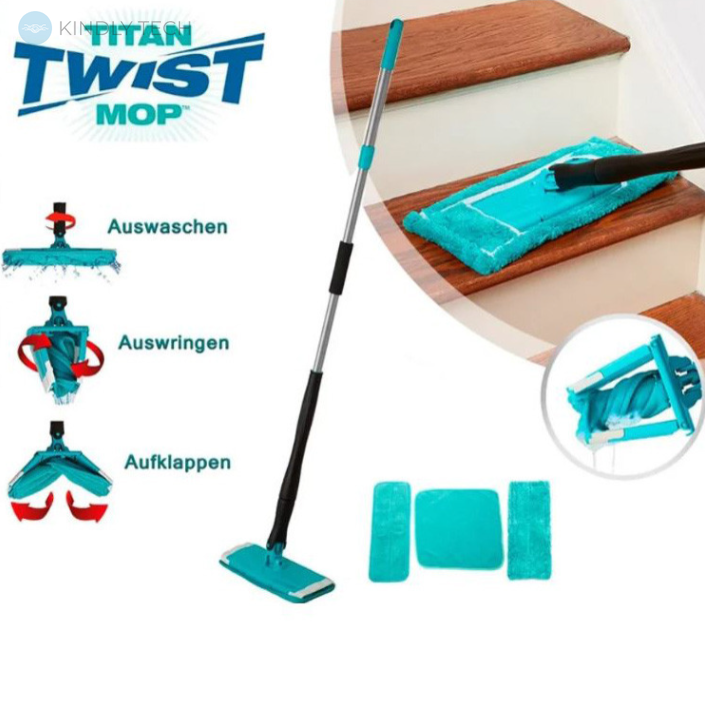 Універсальна швабра з віджиманням Titan Twist Mop