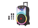 Акустична переносна колонка ZXX-1520 120Вт 1x15" 66х34х33см USB/TWS/TF/REC/LED/EQ/FM/BT/2MIC/ДК