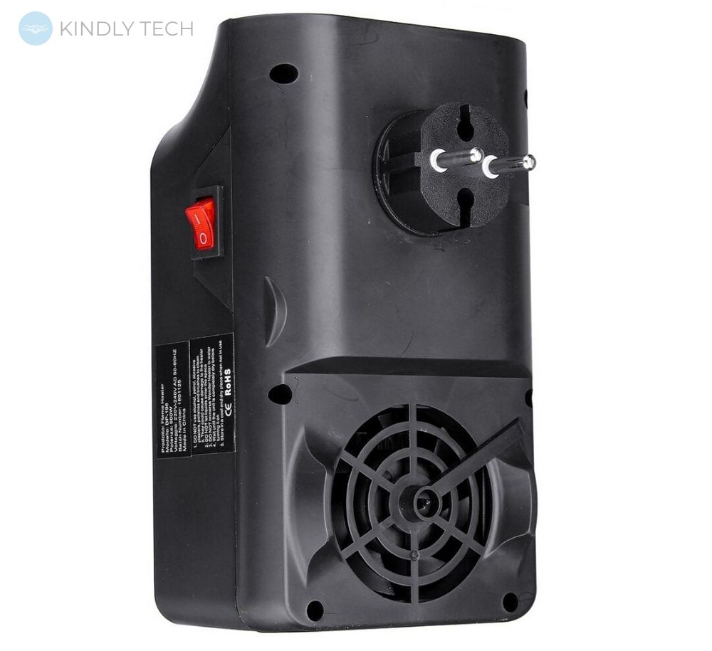 Портативный обогреватель с имитацией камина и LED дисплеем Flame Heater 900W