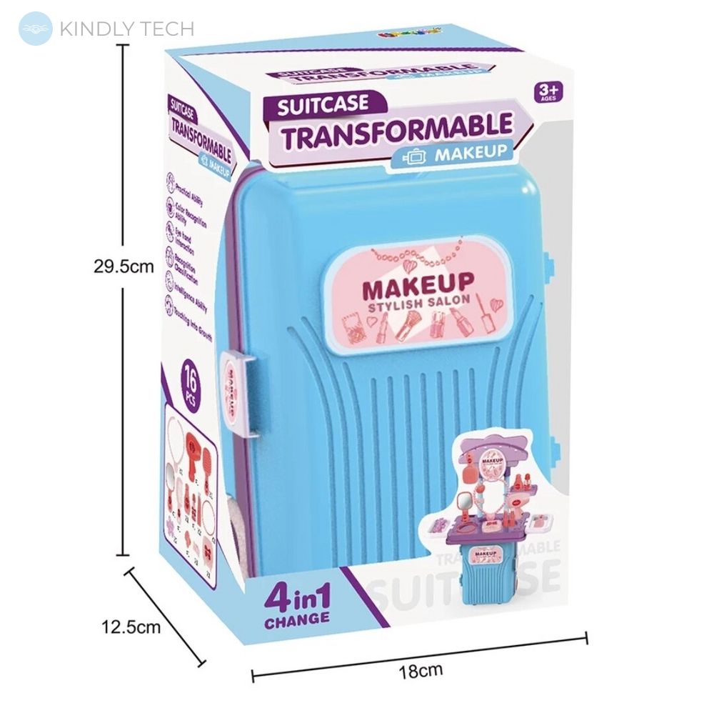 Ігровий набір у валізці Suitcase Transformable Makeup