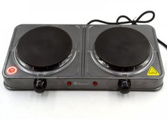 Плита электрическая Domotec MS-5822 (2000 Вт.), Серый