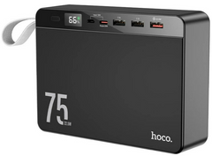 Зовнішній акумулятор повербанк Hoco J94 Overlord 22.5W 75000 mAh