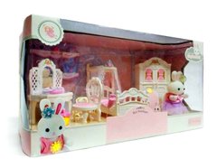 Детская игрушечная комната Miliya "Спальня" для зайчика